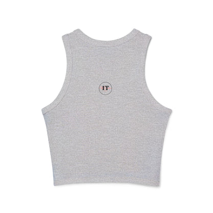 REMINDER: We're All Human Racer Tank Top