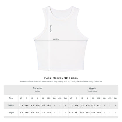 REMINDER: We're All Human Racer Tank Top