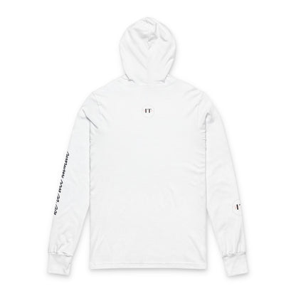 Reminder: We’re All Human  —  Hooded Long Sleeve Tee